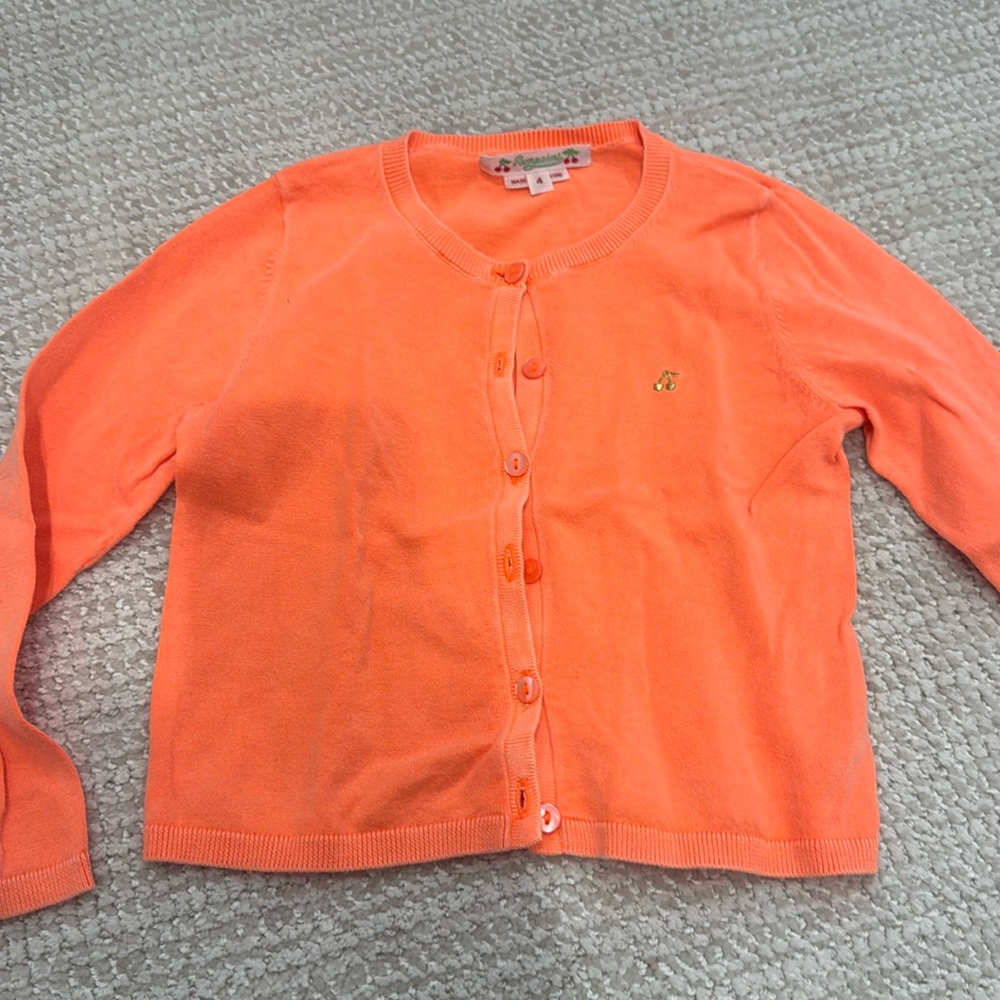Bonpoint cardigan girl